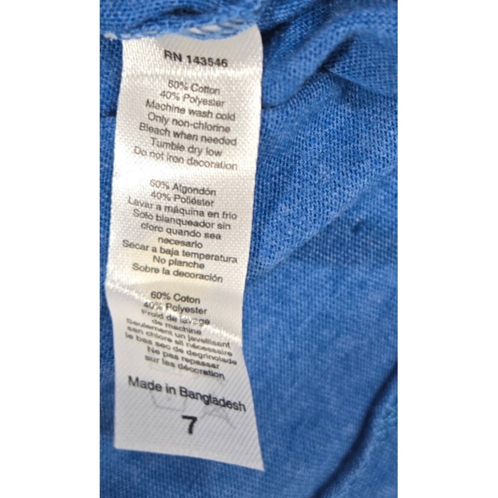 MTL Made To Live Hoodies Boys Short Sleeve Sz 7 Set of 2 NWT Blue & Teal w/Gray - Picture 4 of 9